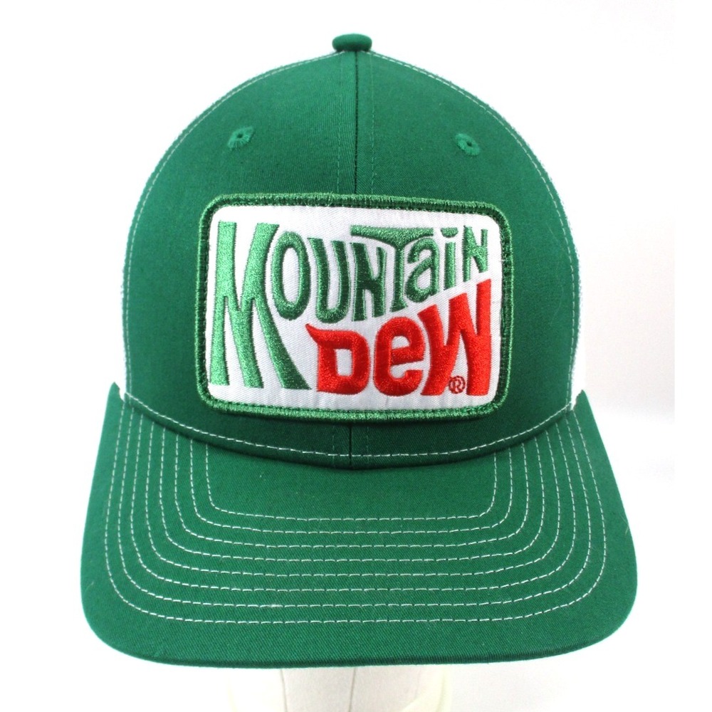 Mountain Dew Snapback Meshback Trucker Hat Richardson 112 Cap